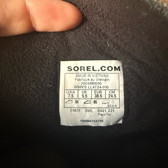 Womens Sorel boots size 7.5 - Picture 4 of 4